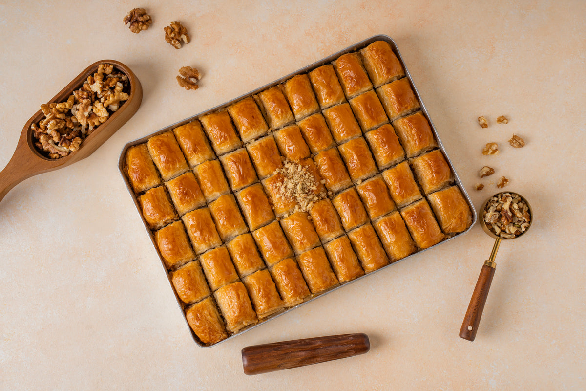 Fresh Walnut Baklava — Cevizli