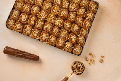 Walnut Nightingale’s Nest Baklava — Cevizli Bülbül Yuvası