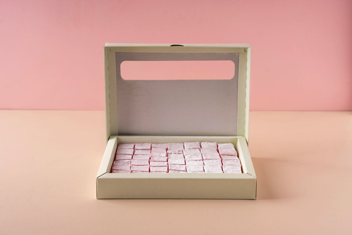 Rose-Flavoured Turkish Delight — Gül Aromalı Lokum