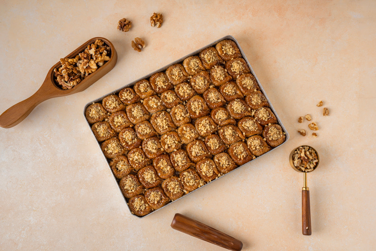 Walnut Nightingale’s Nest Baklava — Cevizli Bülbül Yuvası