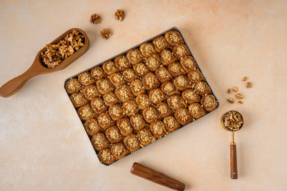 Walnut Nightingale’s Nest Baklava — Cevizli Bülbül Yuvası