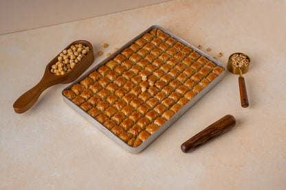 Hazelnut Misket Baklava — Hazelnut Baklava Bites