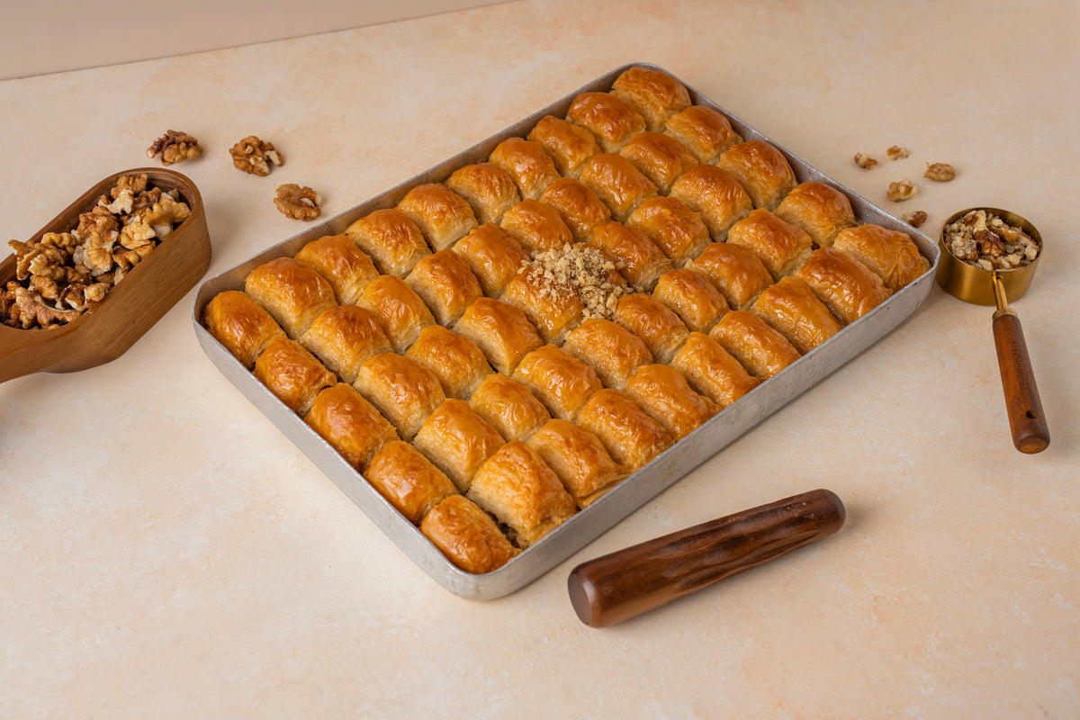 Fresh Walnut Baklava — Cevizli