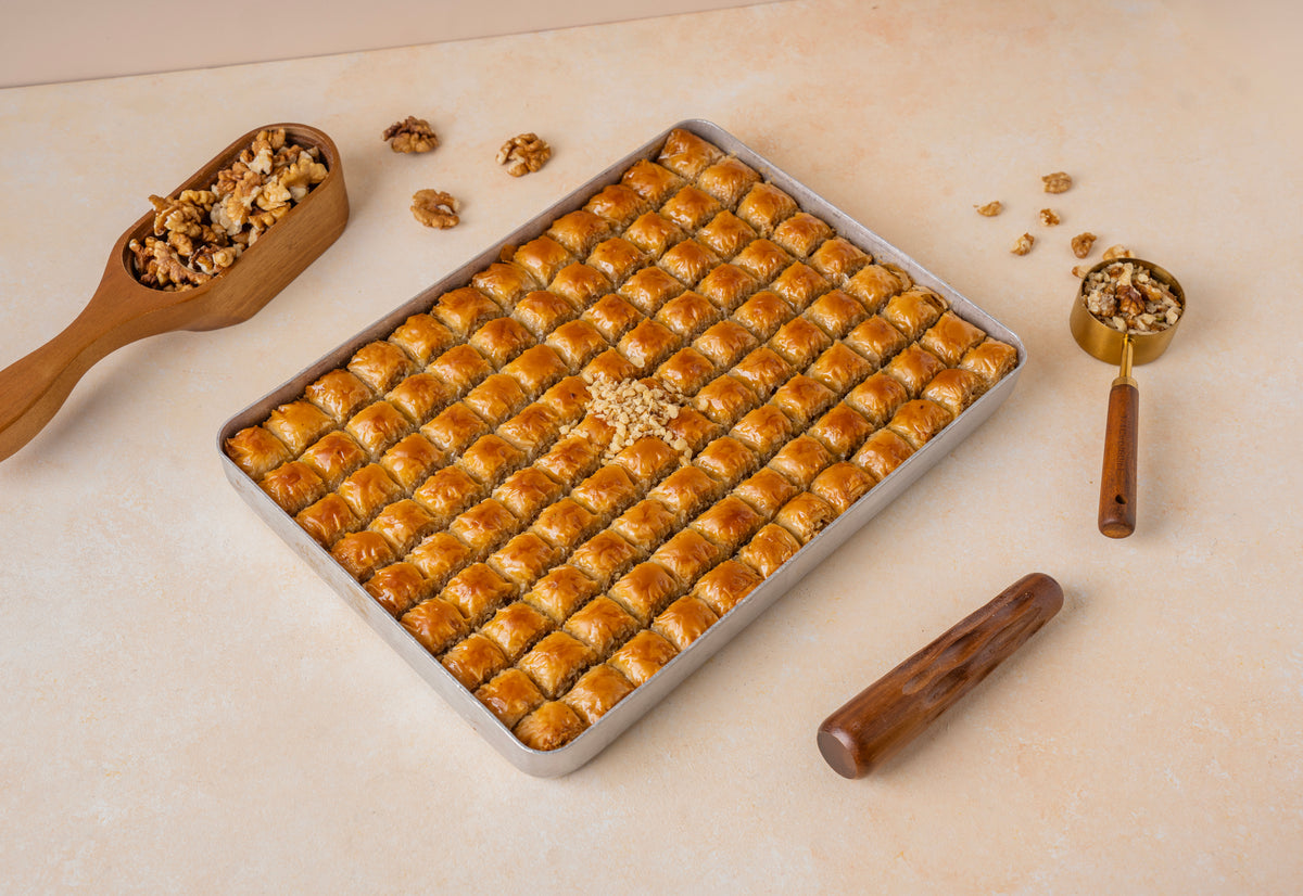 Walnut Misket Baklava — Walnut Baklava Bites