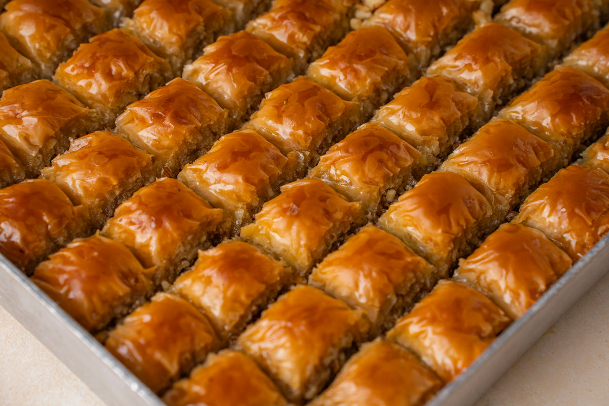 Walnut Misket Baklava — Walnut Baklava Bites