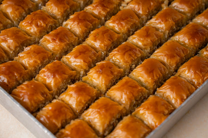 Walnut Misket Baklava — Walnut Baklava Bites