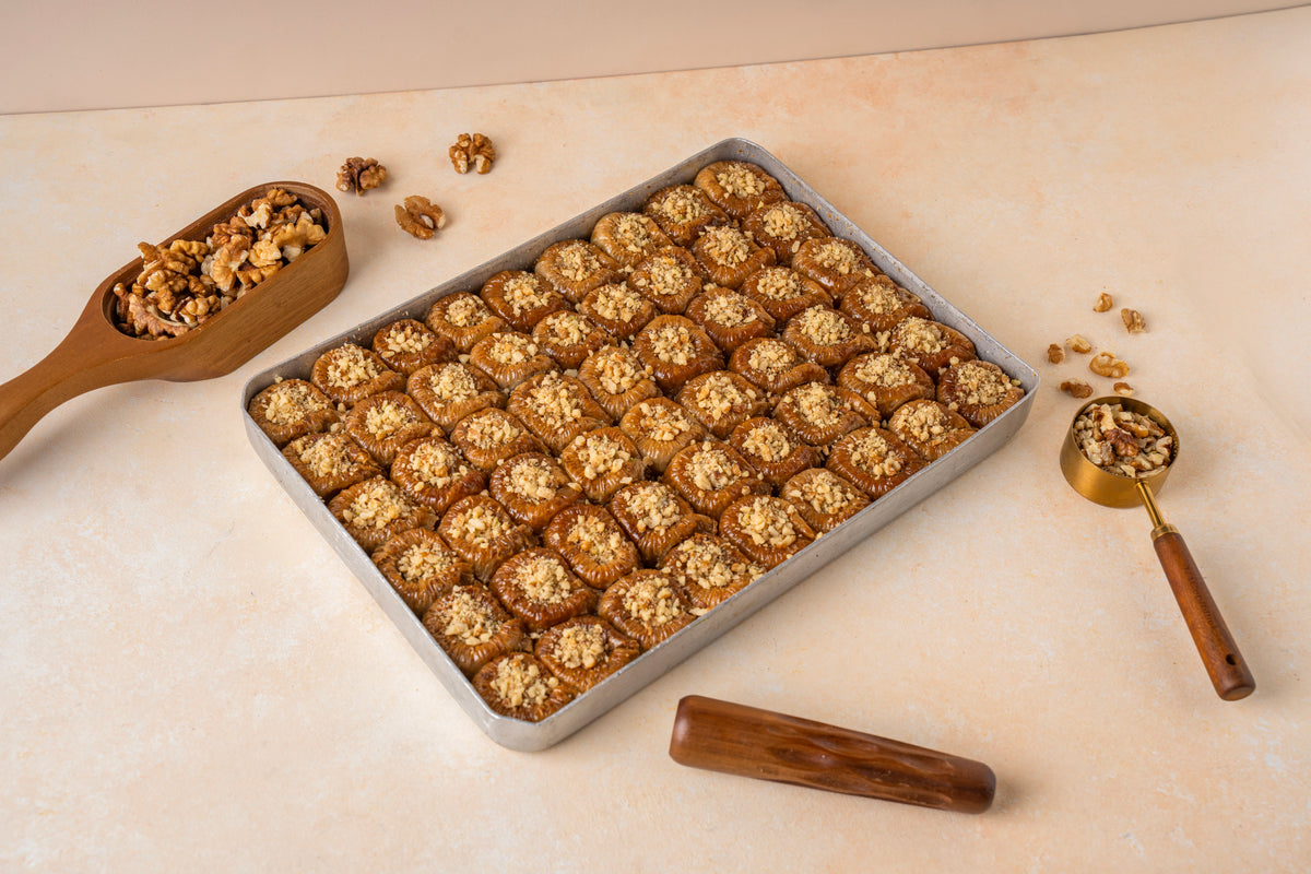 Walnut Nightingale’s Nest Baklava — Cevizli Bülbül Yuvası