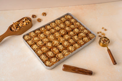 Walnut Nightingale’s Nest Baklava — Cevizli Bülbül Yuvası