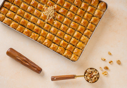 Walnut Misket Baklava — Walnut Baklava Bites