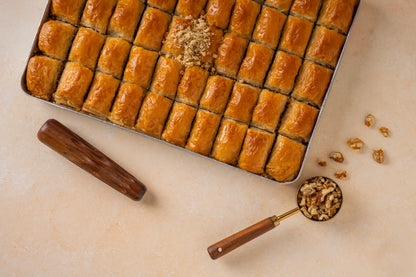 Fresh Walnut Baklava — Cevizli