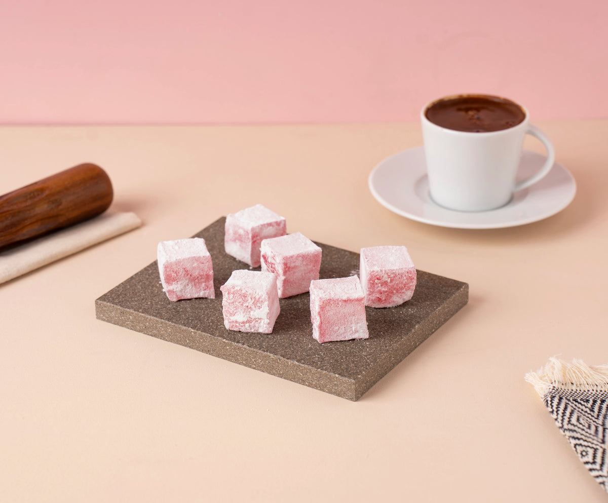 Rose-Flavoured Turkish Delight — Gül Aromalı Lokum