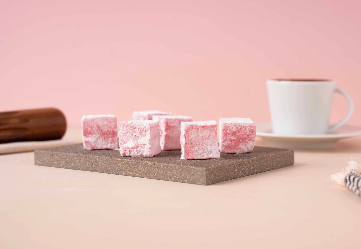 Rose-Flavoured Turkish Delight — Gül Aromalı Lokum