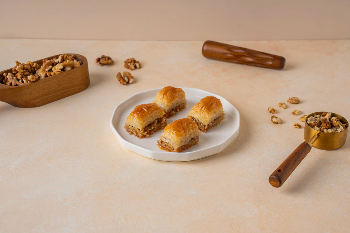 Fresh Walnut Baklava — Cevizli