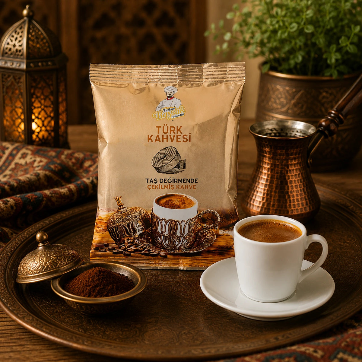 Medium-Roast Arabica Turkish Coffee — Türk Kahvesi