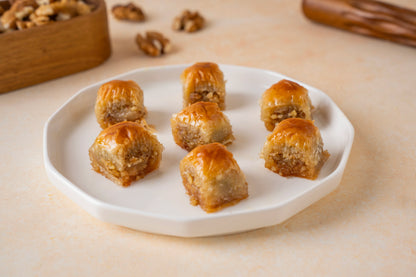 Walnut Misket Baklava — Walnut Baklava Bites