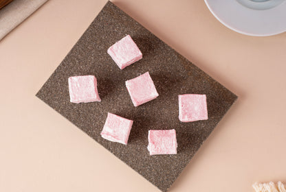 Rose-Flavoured Turkish Delight — Gül Aromalı Lokum