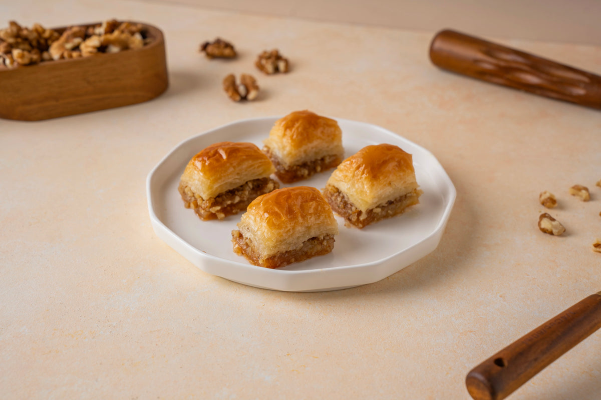 Fresh Walnut Baklava — Cevizli
