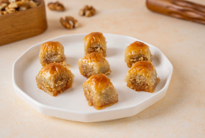 Walnut Misket Baklava — Walnut Baklava Bites