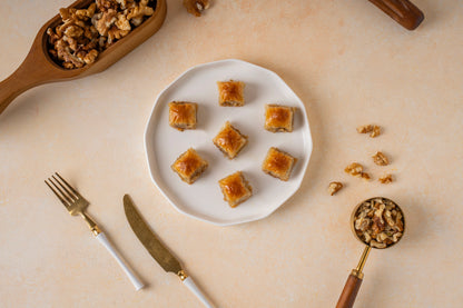 Walnut Misket Baklava — Walnut Baklava Bites