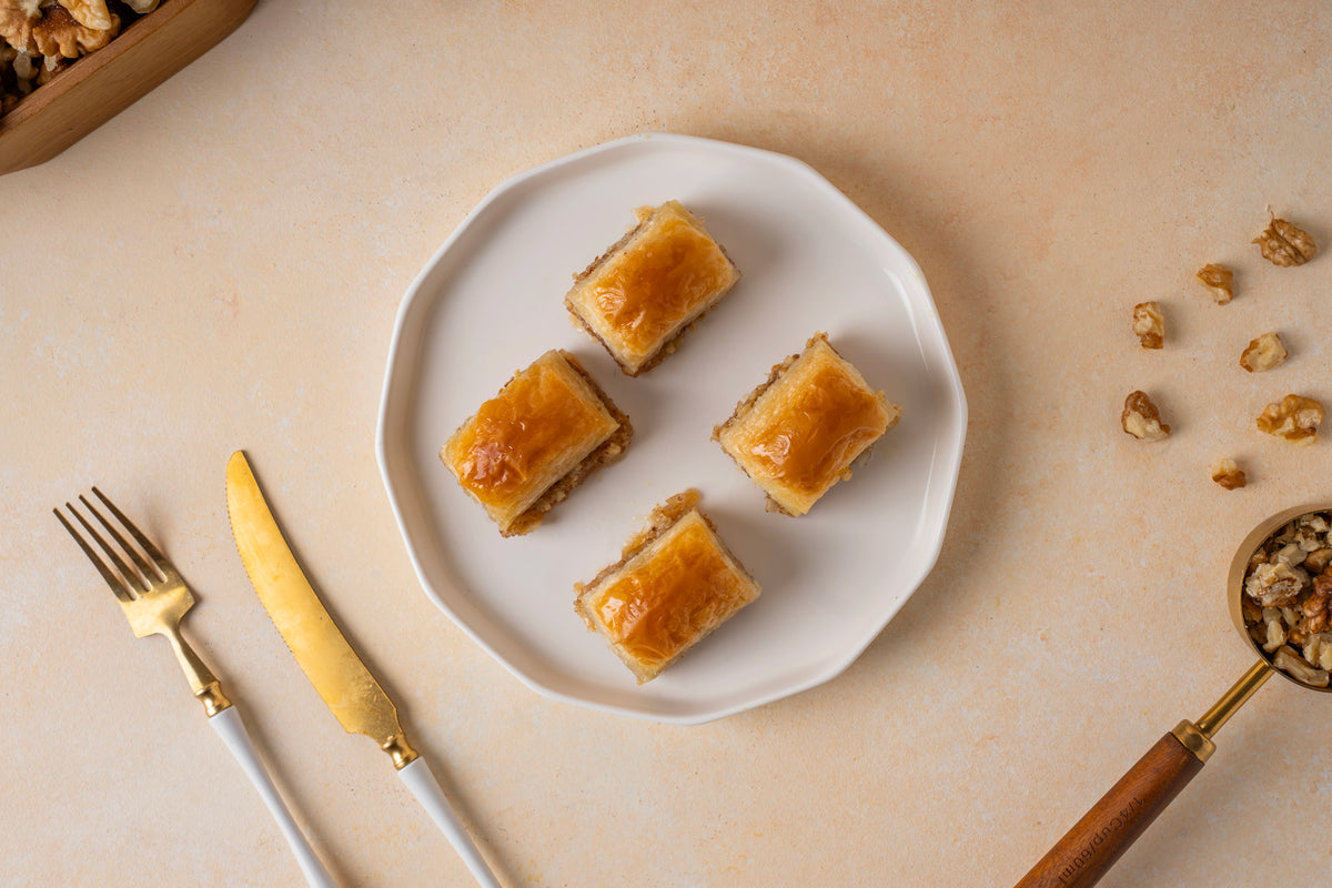 Fresh Walnut Baklava — Cevizli