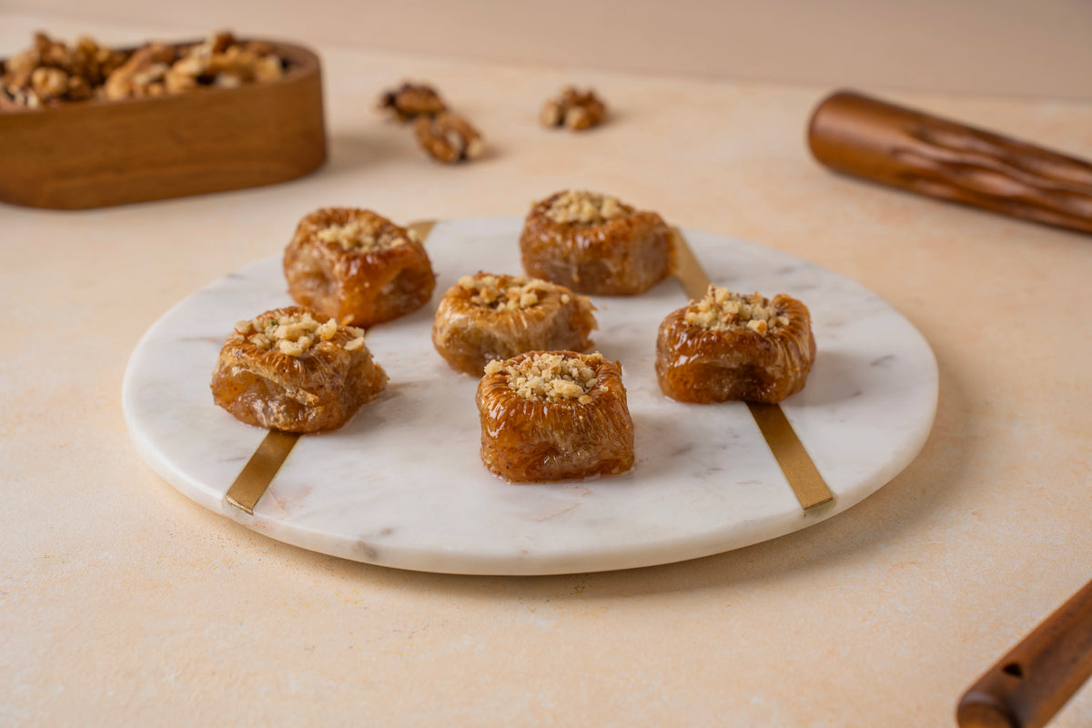 Walnut Nightingale’s Nest Baklava — Cevizli Bülbül Yuvası