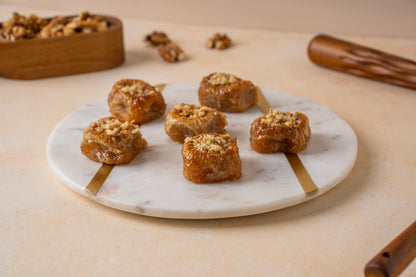 Walnut Nightingale’s Nest Baklava — Cevizli Bülbül Yuvası