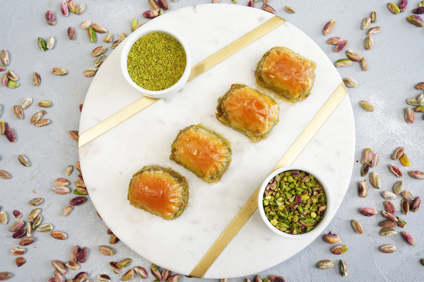 Sweetheart's Lips Baklava — Pistachio Dessert (Dilber Dudağı)