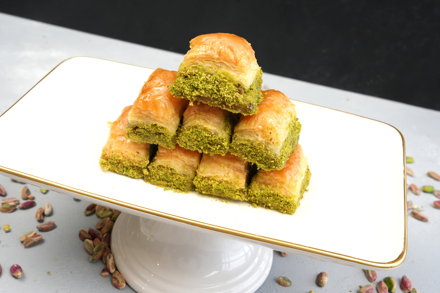 Dry Pistachio Baklava — Crispy & Rich (Kuru Fıstıklı Baklava)