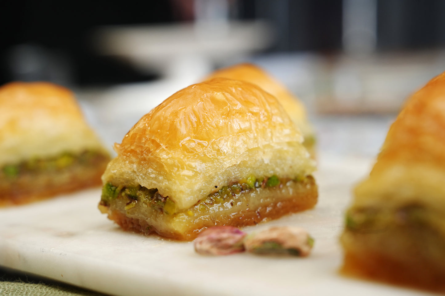 Fresh Pistachio Baklava — Authentic Gaziantep Style | Handmade Dessert Gift Box