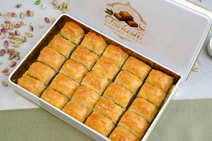 Fresh Pistachio Baklava — Fıstıklı | Fresh Gaziantep Baklava