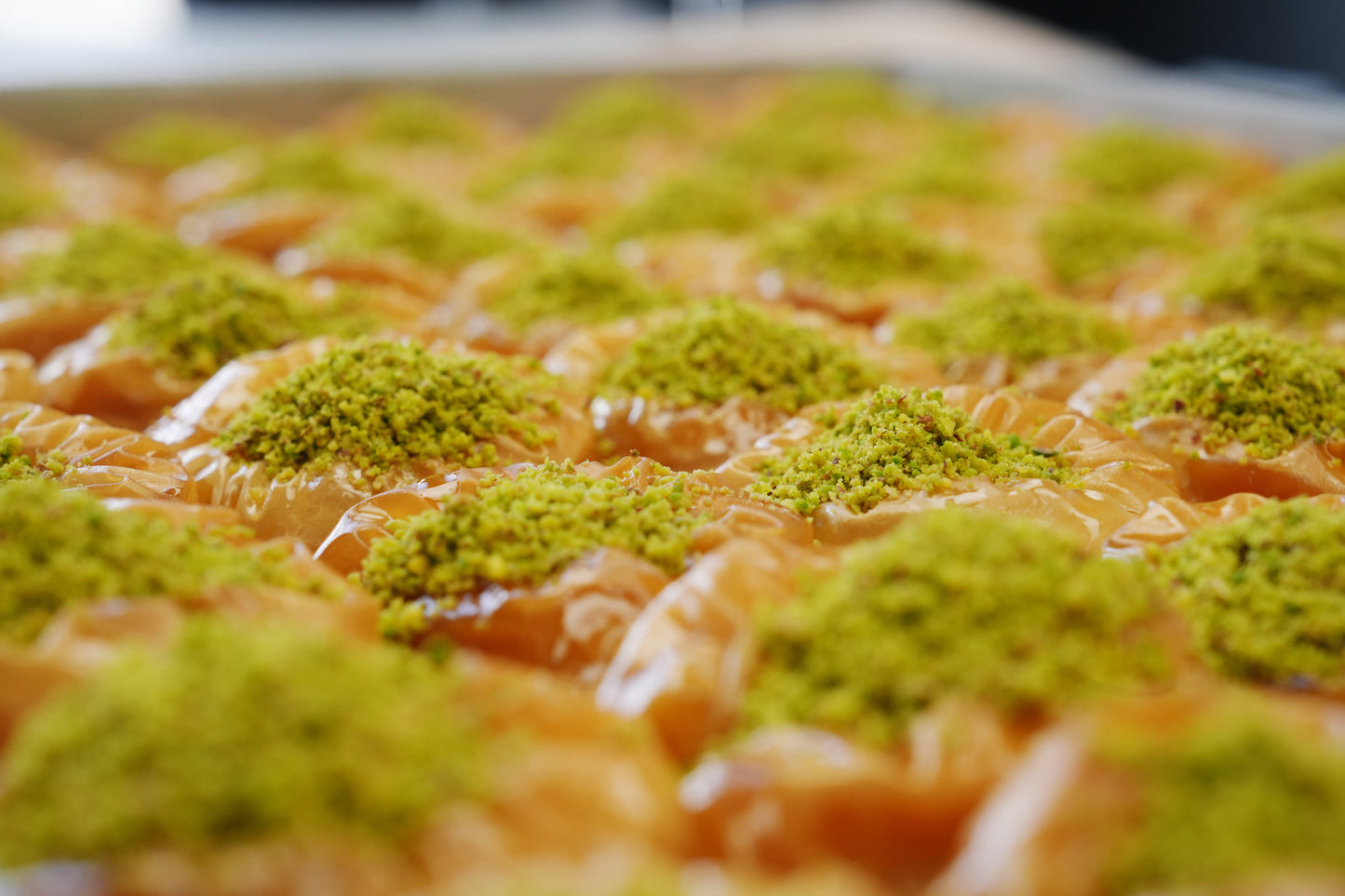 Nightingale's Nest Baklava — Pistachio Filled (Bülbül Yuvası)