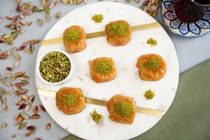 Nightingale's Nest Baklava — Pistachio Filled (Bülbül Yuvası)