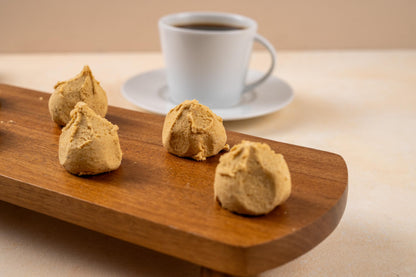 Leblebi Cookies, Soft Turkish Cookies, Gourmet Bakery Treats, Fresh Baked Coffee Snack, Birthday Gift Box