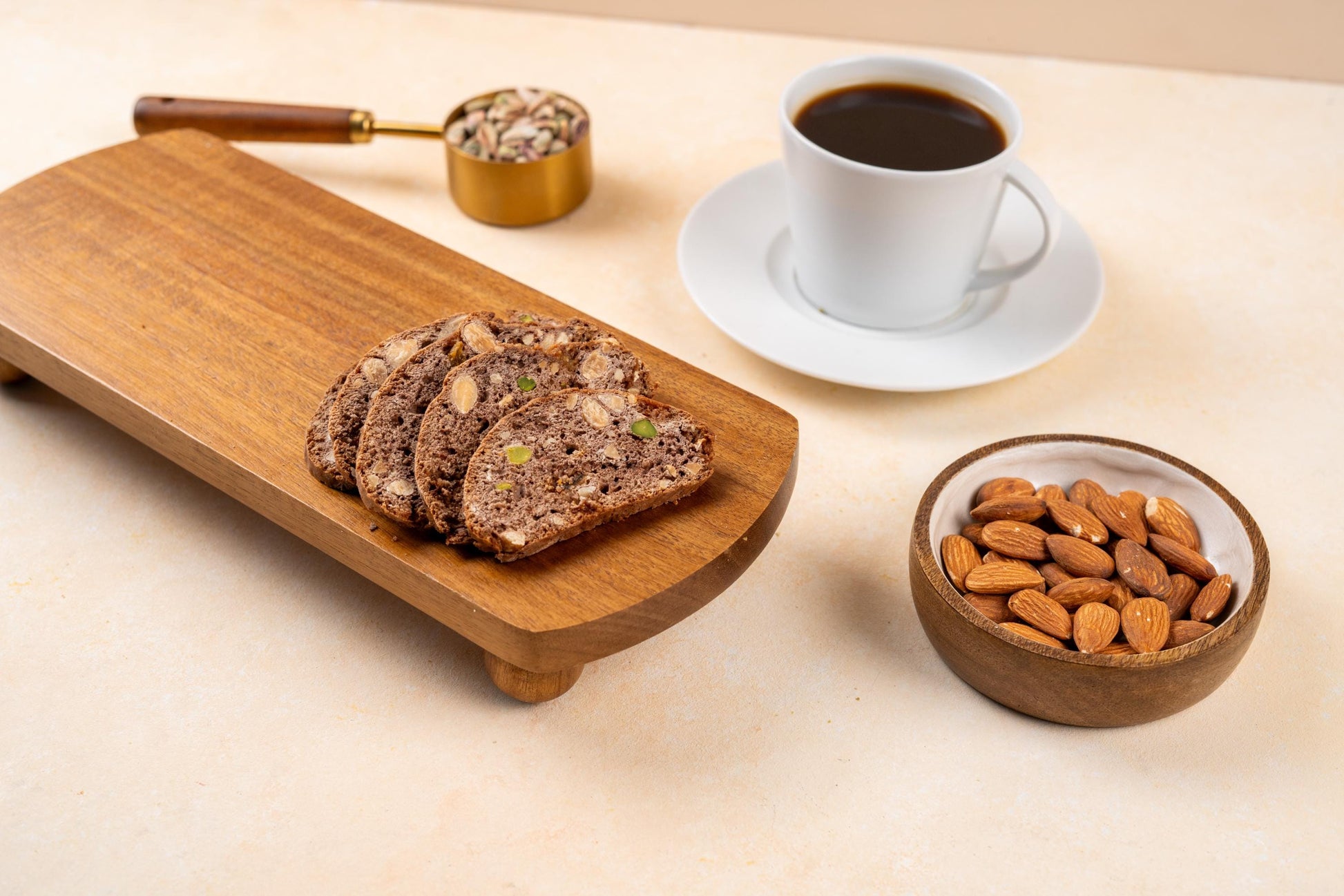Chocolate Biscotti, Crunchy Gourmet Cookie, Housewarming Food Gift Box, Handmade Coffee & Tea Treats, Turkish Bakery Sna