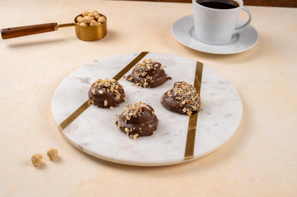 Cherry Puff Cookie, Chocolate Hazelnut Cherry Filled Cookie, Turkish Handmade Treat, Gift Box Cookie, Artisan Chocolate 