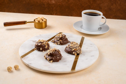 Cherry Puff Cookie, Chocolate Hazelnut Cherry Filled Cookie, Turkish Handmade Treat, Gift Box Cookie, Artisan Chocolate 