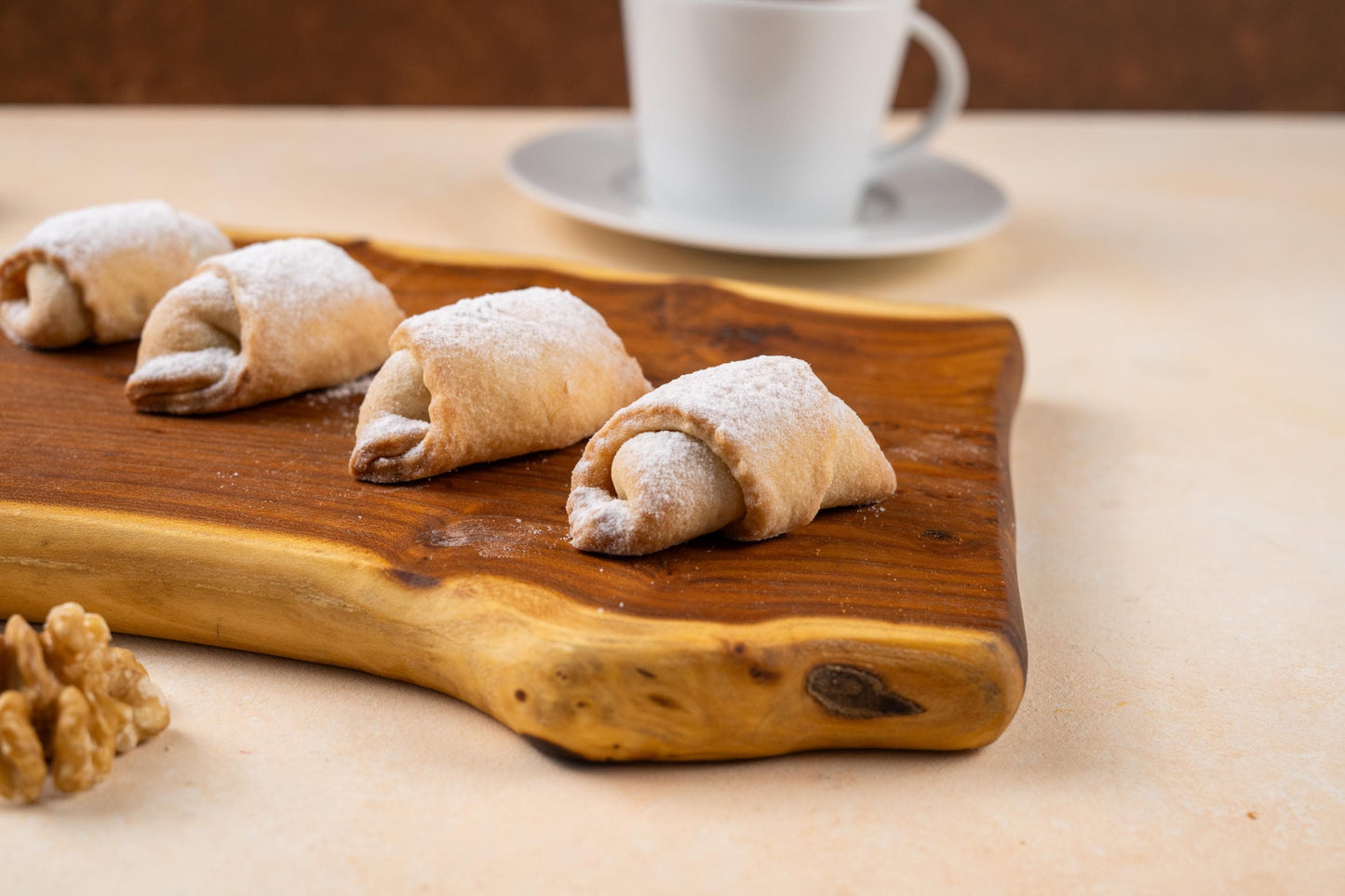Apple Roll Cookies, Cinnamon Apple Filled Pastry, Handmade Turkish Treats, Housewarming Food Gift Box, Coffee & Tea Snac