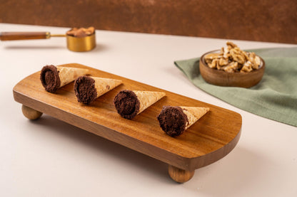 Mini Caramel Cornet, Chocolate Caramel Dessert Bites, Luxury  Party Treats, Birthday Dessert Gift Box
