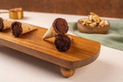 Mini Caramel Cornet, Chocolate Caramel Dessert Bites, Luxury  Party Treats, Birthday Dessert Gift Box