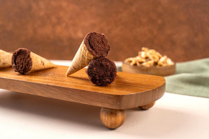 Mini Caramel Cornet, Chocolate Caramel Dessert Bites, Luxury  Party Treats, Birthday Dessert Gift Box