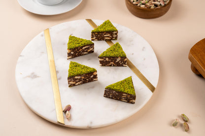 Pistachio Mosaic Cake, Chocolate Biscuit Cake, Handmade Gourmet Cake, Birthday Cake Gift Box, Turkish pastry