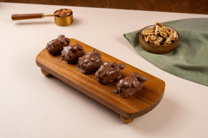 Caramel Chocolate Snack Bites, Chocolate Covered Cake Bites, Gourmet Party Treats, Wedding Dessert Gift Box