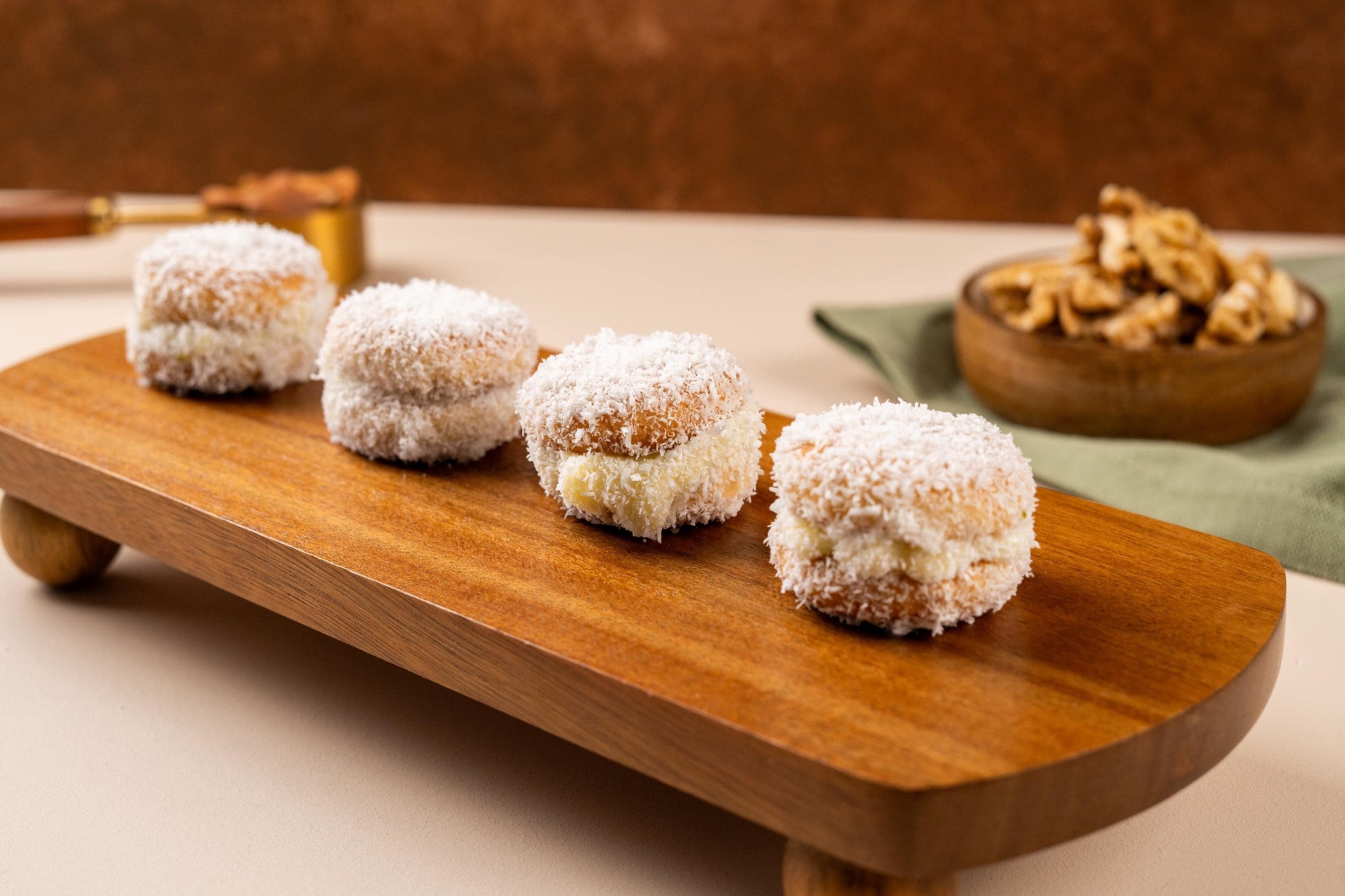 Milk Cream Biscuit Bites, Coconut Dessert Bites, Handmade Gourmet Sweet Gift Box, Birthday Dessert Treats