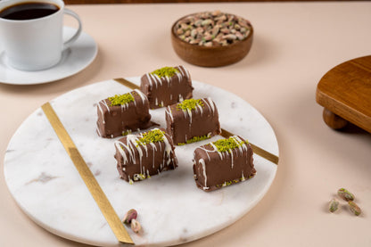 Chocolate Matmazel Dessert, Coconut Cream Bites, Handmade Gourmet Sweet Gift Box, Housewarming Dessert Treats