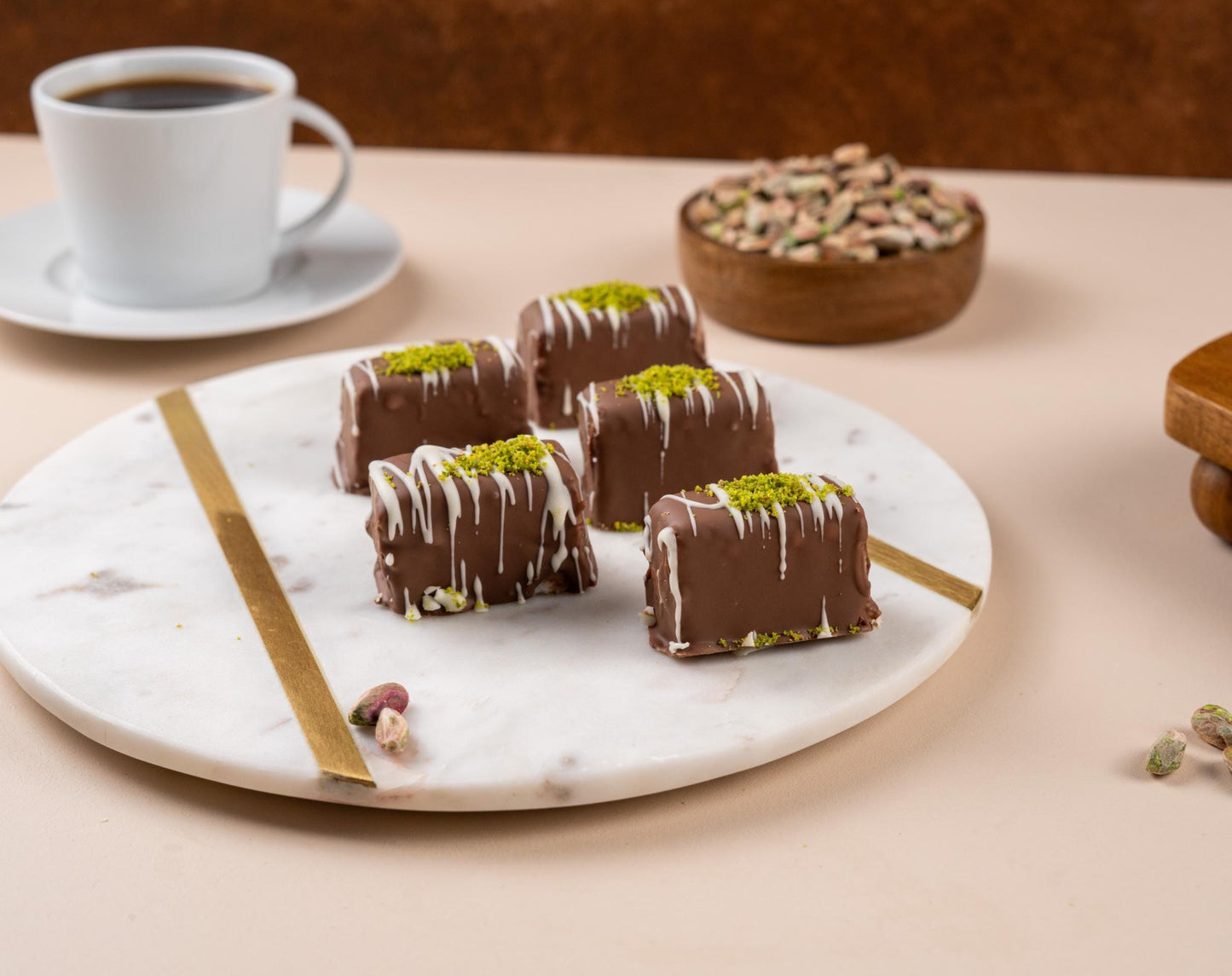 Chocolate Matmazel Dessert, Coconut Cream Bites, Handmade Gourmet Sweet Gift Box, Housewarming Dessert Treats