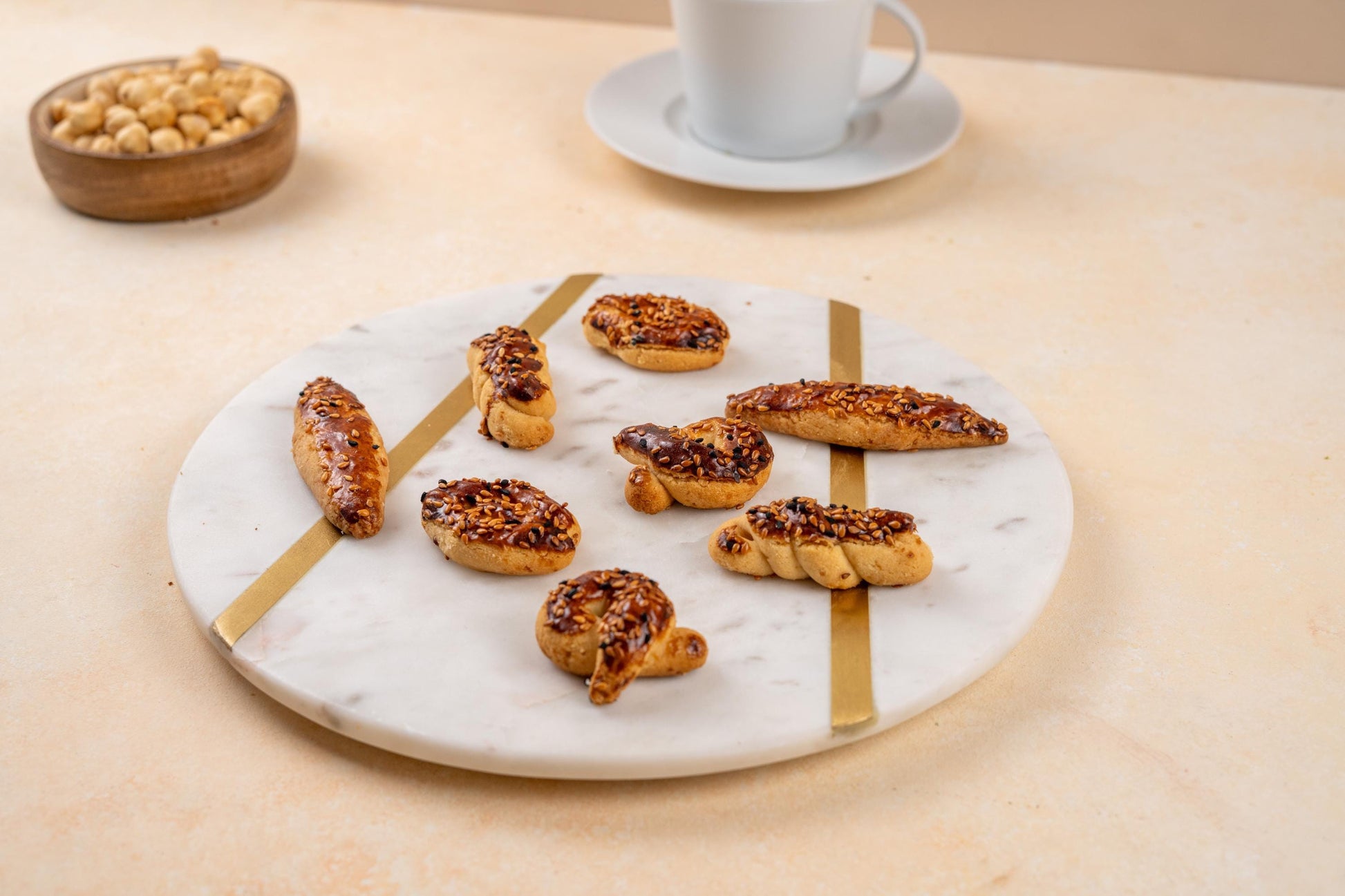Turkish Savory Pastry Box, Handmade Salty Cookies, Mixed Savory Treats, Tea Time Snack, Gourmet Baked Goods
