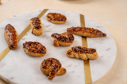 Turkish Savory Pastry Box, Handmade Salty Cookies, Mixed Savory Treats, Tea Time Snack, Gourmet Baked Goods