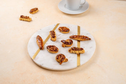 Turkish Savory Pastry Box, Handmade Salty Cookies, Mixed Savory Treats, Tea Time Snack, Gourmet Baked Goods