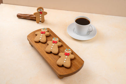 Gingerbread Baby Cookies, Handmade Cookies, Cute Party Treats, Birthday Cookie Gift Box, Coffee & Tea Snack