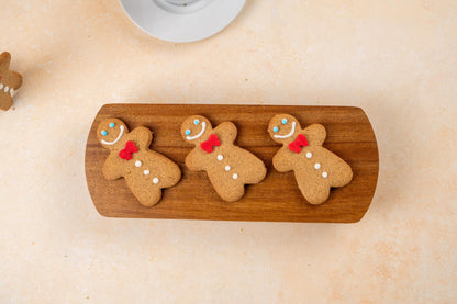 Gingerbread Baby Cookies, Handmade Cookies, Cute Party Treats, Birthday Cookie Gift Box, Coffee & Tea Snack